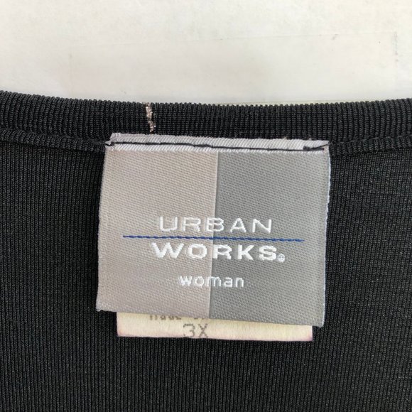 Urban Works Slinky Floral Short Sleeve Top Bok - Picture 2 of 7